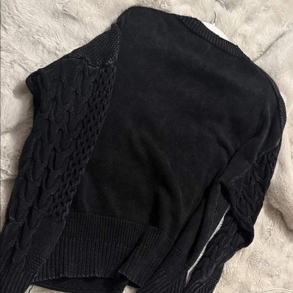 Gilded Intent Black/grey Women's Sweater - Picture 12 of 12